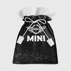 Подарочный мешок Mini с потертостями на темном фоне
