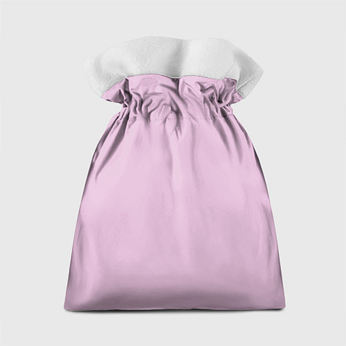 Подарочный мешок Костюм Барби: черный горох с полосатым бантом / 3D-принт – фото 2