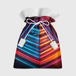 Мешок для подарков Неоновые трубы, цвет: 3D-принт