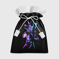 Мешок для подарков Неоновый Ванпанчмен, цвет: 3D-принт