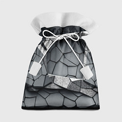 Мешок для подарков Каменная конструкция паттерн, цвет: 3D-принт