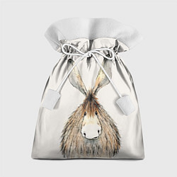 Мешок для подарков Ушастый ослик, цвет: 3D-принт