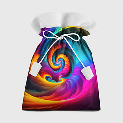 Мешок для подарков Радужная воронка, цвет: 3D-принт