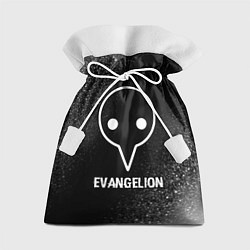 Мешок для подарков Evangelion glitch на темном фоне, цвет: 3D-принт