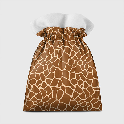 Подарочный мешок Пятнистая шкура жирафа / 3D-принт – фото 2