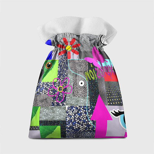 Подарочный мешок Техника пэчворк / 3D-принт – фото 2