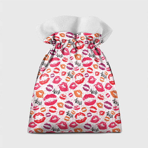 Подарочный мешок Поцелуи - kiss / 3D-принт – фото 2