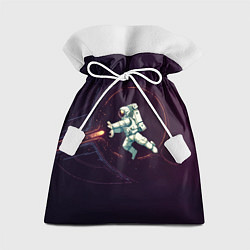 Мешок для подарков Астронавт - камехамеха, цвет: 3D-принт