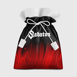 Мешок для подарков Sabaton red plasma, цвет: 3D-принт