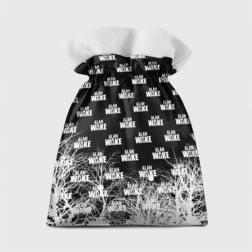 Подарочный мешок Алан Вейк узор / 3D-принт – фото 2
