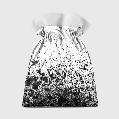 Подарочный мешок Poppy Playtime glitch на светлом фоне: символ свер / 3D-принт – фото 2