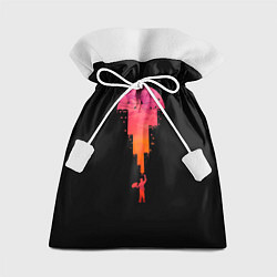 Мешок для подарков Творческий город, цвет: 3D-принт