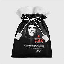 Мешок для подарков Che Guevara автограф, цвет: 3D-принт