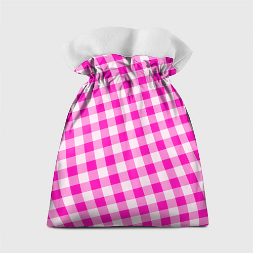 Подарочный мешок Розовая клетка Барби / 3D-принт – фото 2