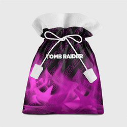 Мешок для подарков Tomb Raider pro gaming: символ сверху, цвет: 3D-принт