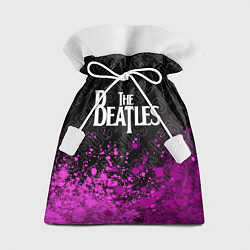 Мешок для подарков The Beatles rock legends: символ сверху, цвет: 3D-принт