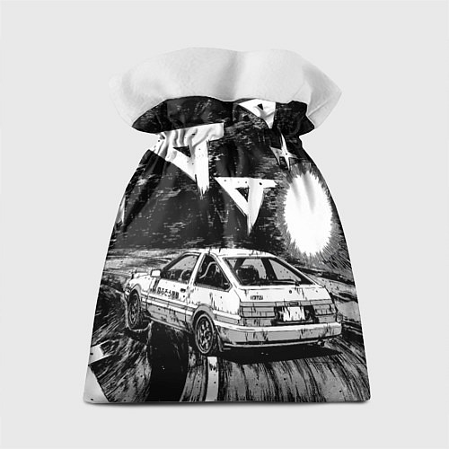 Подарочный мешок Инициал Ди / 3D-принт – фото 2