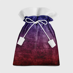 Мешок для подарков Текстура - Red blue dark, цвет: 3D-принт