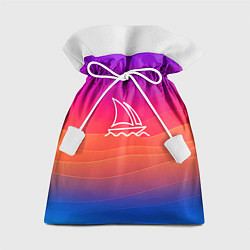 Мешок для подарков Midjourney Логотип с фоном, цвет: 3D-принт