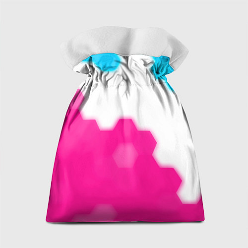Подарочный мешок Counter-Strike 2 neon gradient style: символ сверх / 3D-принт – фото 2