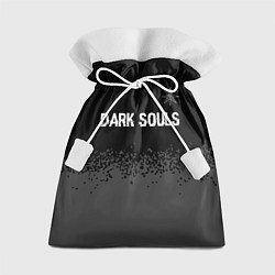 Мешок для подарков Dark Souls glitch на темном фоне: символ сверху, цвет: 3D-принт