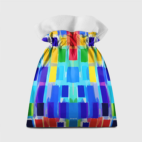 Подарочный мешок Colorful strips - pop art - vogue / 3D-принт – фото 2