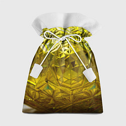 Мешок для подарков Золотой самородок, цвет: 3D-принт