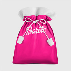 Мешок для подарков Барби розовая, цвет: 3D-принт