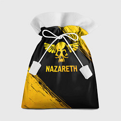 Мешок для подарков Nazareth - gold gradient, цвет: 3D-принт