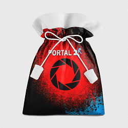 Мешок для подарков Портал стиль халфлайф, цвет: 3D-принт