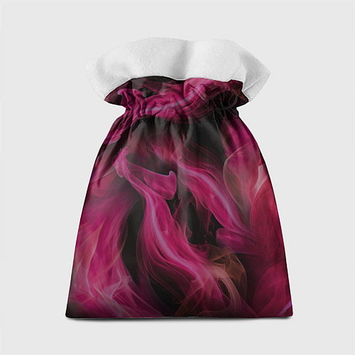 Подарочный мешок Розовый цветок в огне - нейросеть / 3D-принт – фото 2