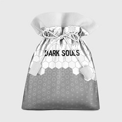 Мешок для подарков Dark Souls glitch на светлом фоне: символ сверху, цвет: 3D-принт