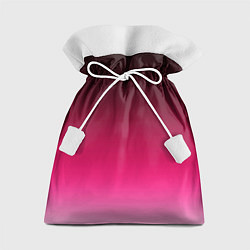 Мешок для подарков Розово-малиновый градиент, цвет: 3D-принт