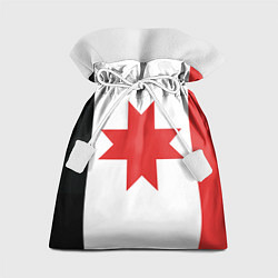 Мешок для подарков Флаг Удмуртии, цвет: 3D-принт