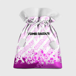Мешок для подарков Tomb Raider pro gaming посередине, цвет: 3D-принт