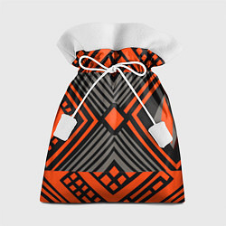Мешок для подарков Узор в этническом стиле племени масаев, цвет: 3D-принт