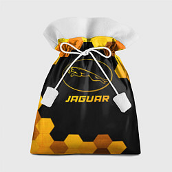 Мешок для подарков Jaguar - gold gradient, цвет: 3D-принт