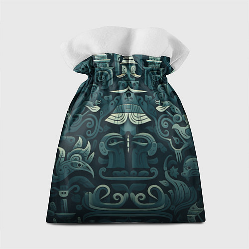 Подарочный мешок Абстрактный узор в славянском стиле / 3D-принт – фото 2