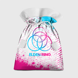 Мешок для подарков Elden Ring neon gradient style, цвет: 3D-принт