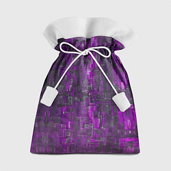 Мешок для подарков Фиолетовый металл модерн, цвет: 3D-принт
