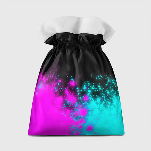 Подарочный мешок Надежда и неоновый герб России посередине / 3D-принт – фото 2