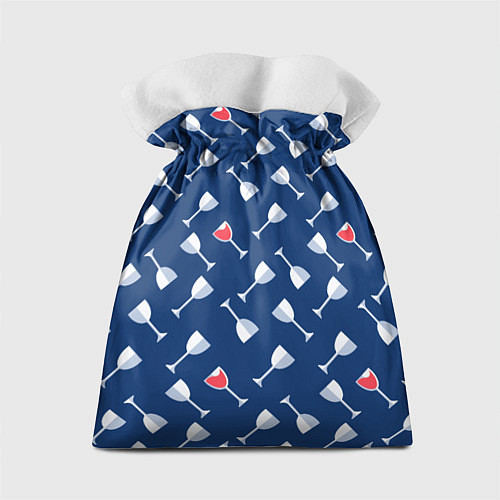 Подарочный мешок Бокальчик винишка / 3D-принт – фото 2