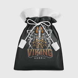 Мешок для подарков Викинг - воин, цвет: 3D-принт