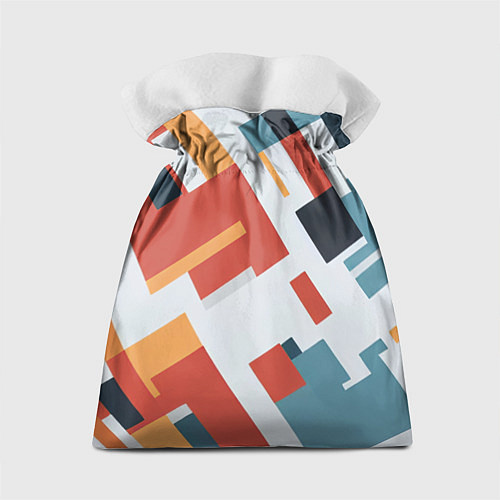 Подарочный мешок Геометрический узор - нейросеть / 3D-принт – фото 2