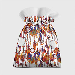 Мешок для подарков Ловцы снов этническое искусство, цвет: 3D-принт