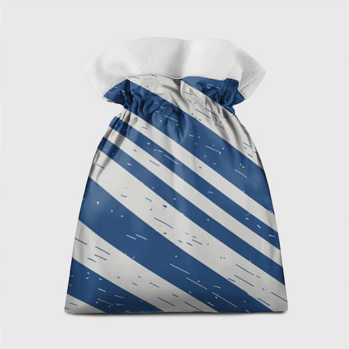 Подарочный мешок Сине-белый шик / 3D-принт – фото 2