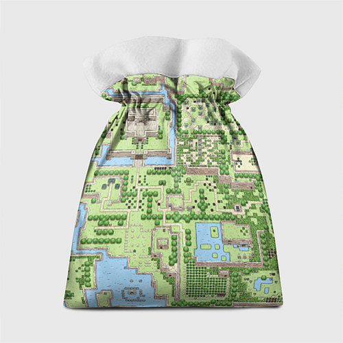 Подарочный мешок Zelda: карта / 3D-принт – фото 2