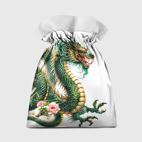Подарочный мешок Японский дракон - ирезуми искусство / 3D-принт – фото 2