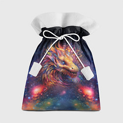 Мешок для подарков Космический дракон - символ года, цвет: 3D-принт
