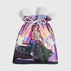 Подарочный мешок Jason & Lucia - GTA 6 official art